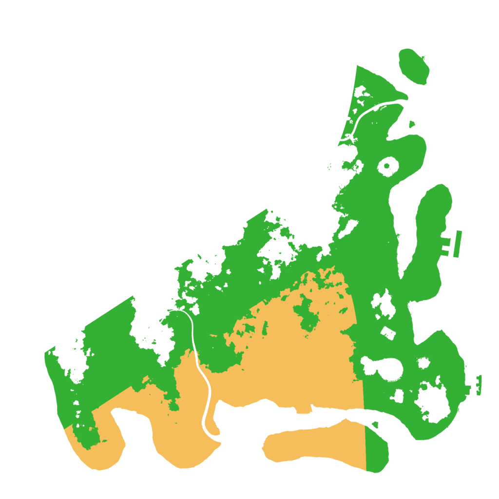 Biome Rust Map: Procedural Map, Size: 3750, Seed: 1749945139