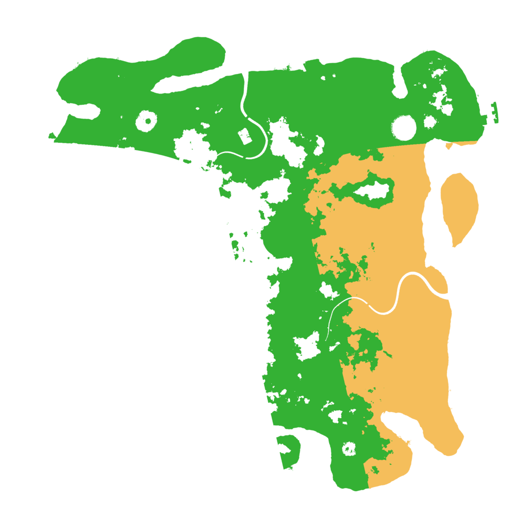 Biome Rust Map: Procedural Map, Size: 3750, Seed: 35274