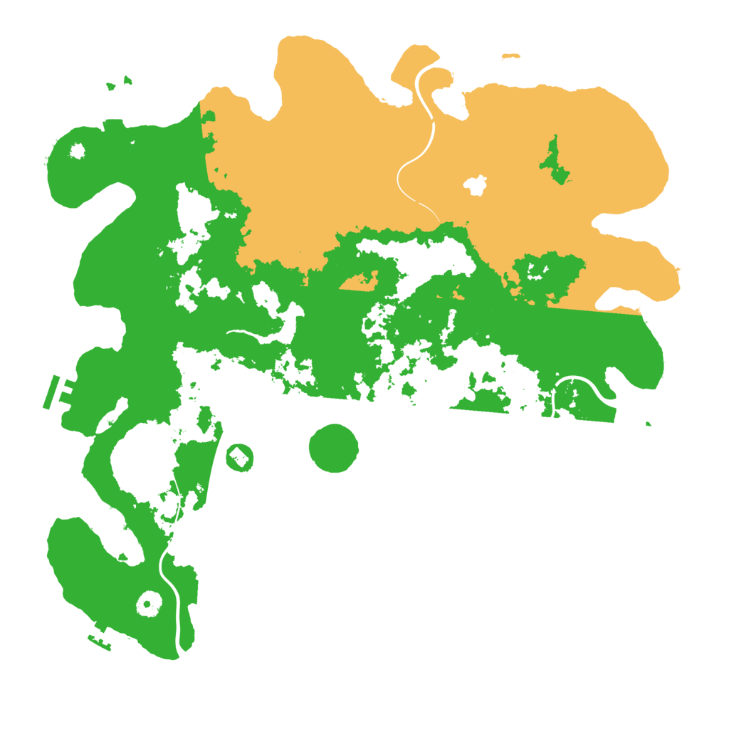 Biome Rust Map: Procedural Map, Size: 4250, Seed: 717784649