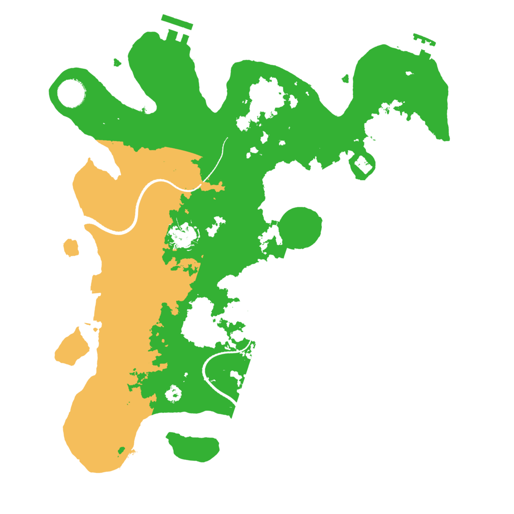 Biome Rust Map: Procedural Map, Size: 3250, Seed: 1713558102