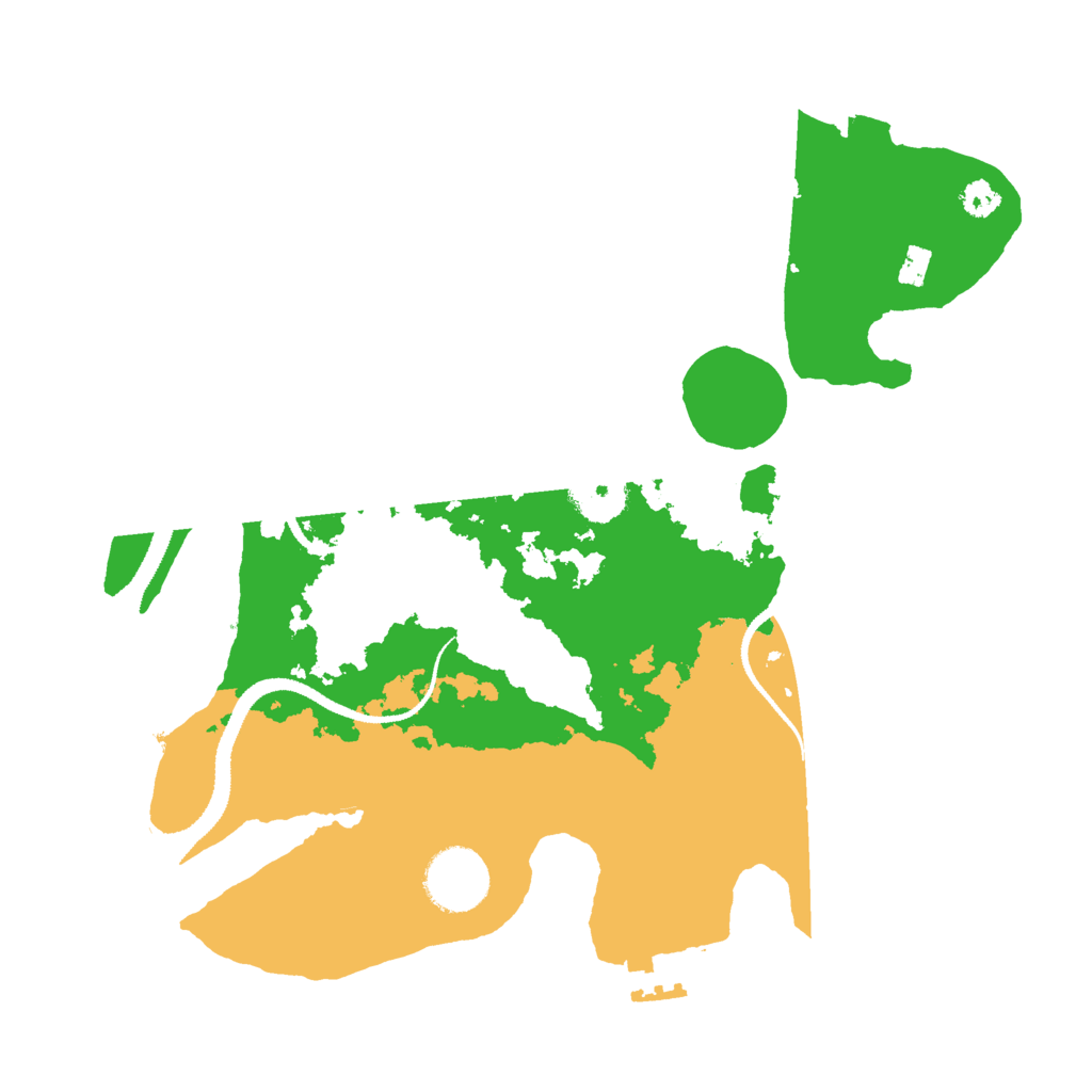 Biome Rust Map: Procedural Map, Size: 3000, Seed: 1264006971