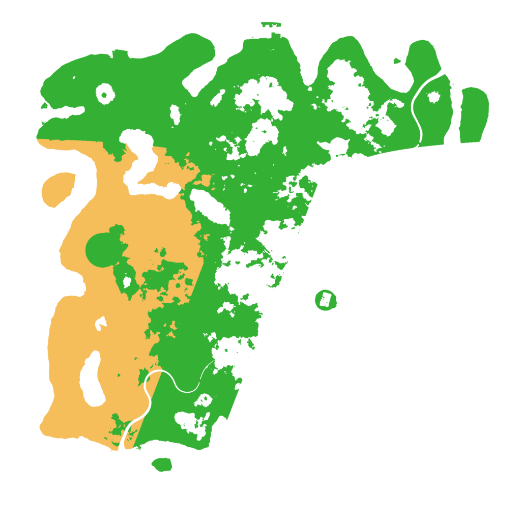 Biome Rust Map: Procedural Map, Size: 4000, Seed: 216850