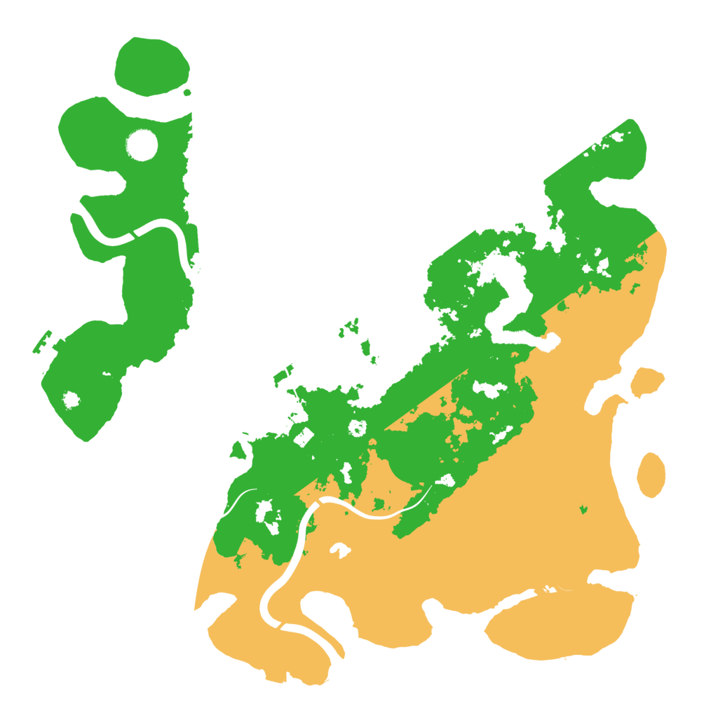Biome Rust Map: Procedural Map, Size: 4000, Seed: 5671