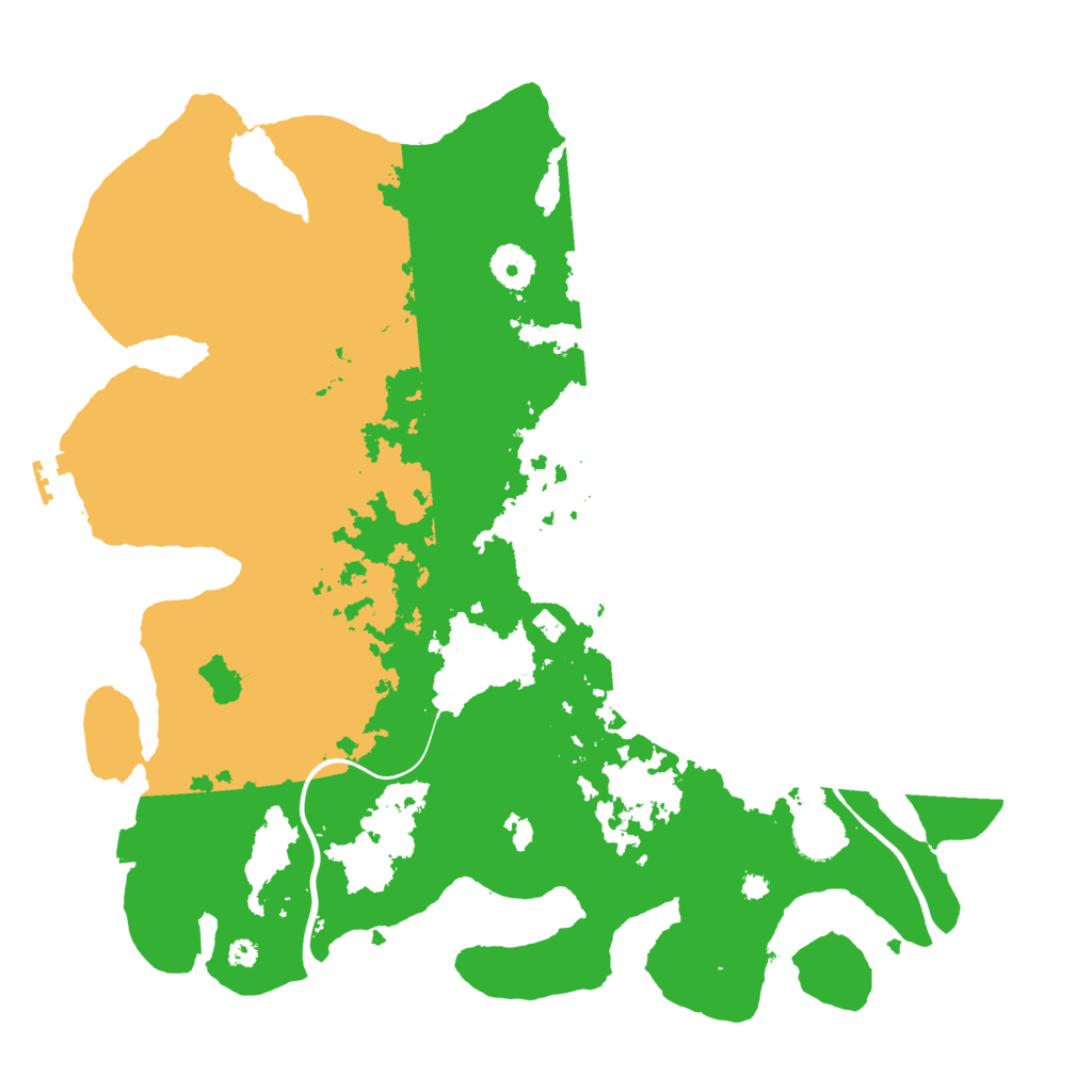 Biome Rust Map: Procedural Map, Size: 3750, Seed: 881426525