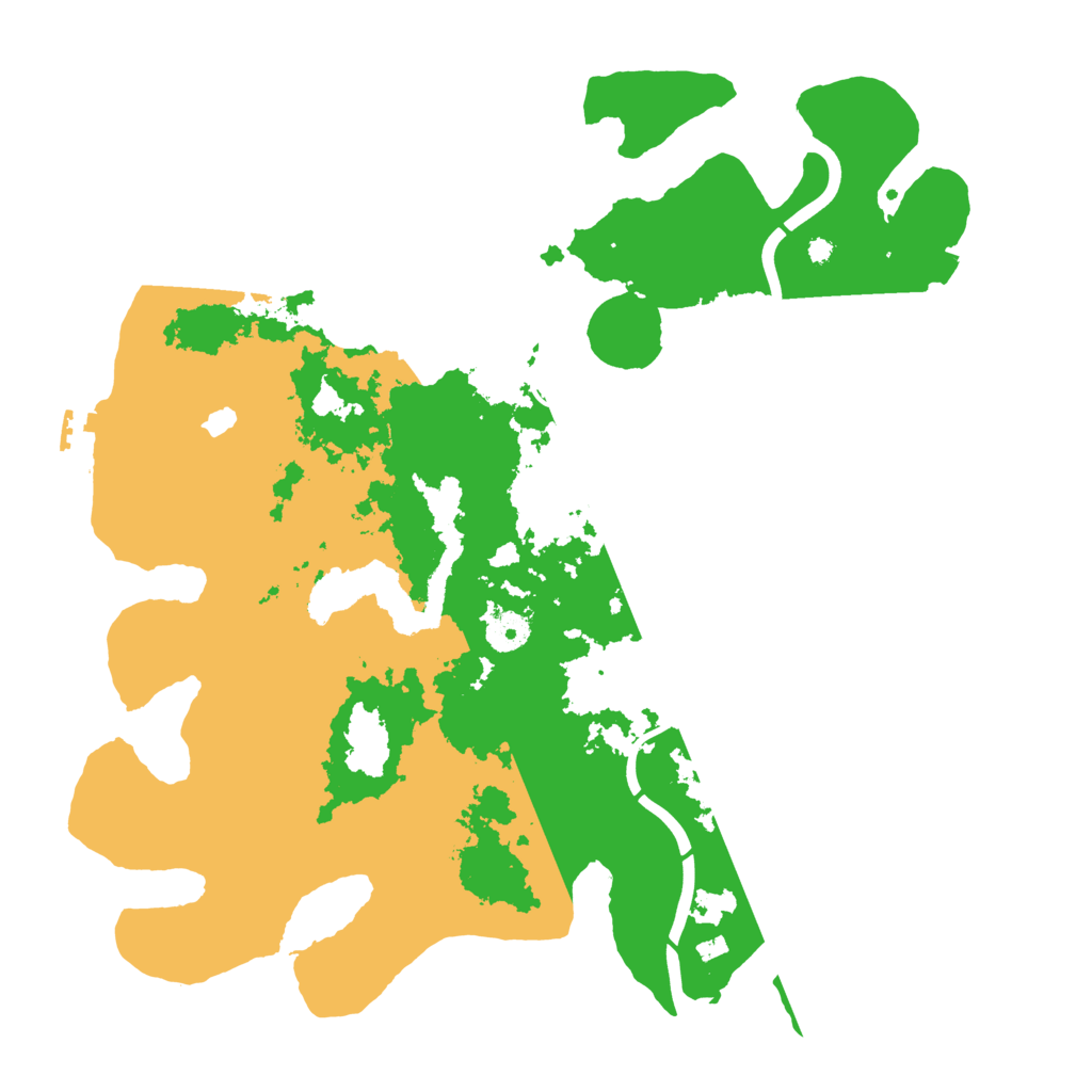 Biome Rust Map: Procedural Map, Size: 4000, Seed: 891238