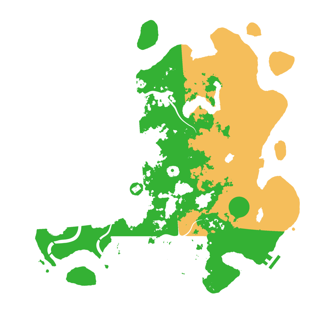 Biome Rust Map: Procedural Map, Size: 4000, Seed: 482
