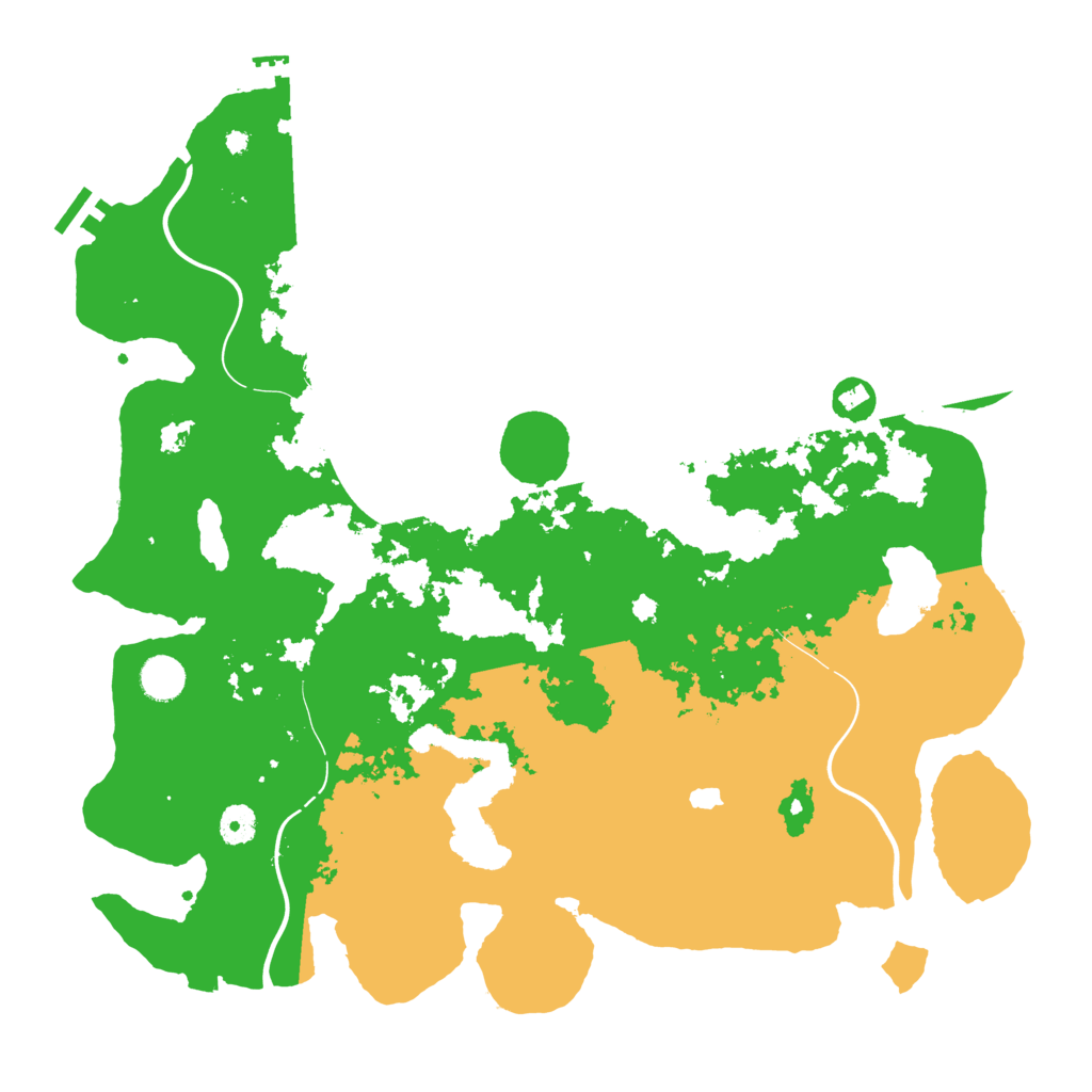 Biome Rust Map: Procedural Map, Size: 4250, Seed: 522589211