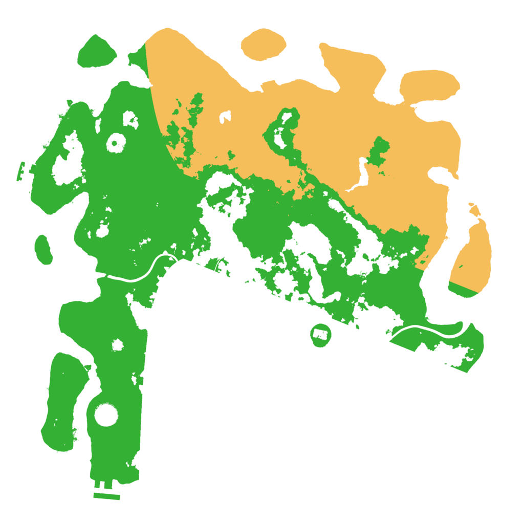 Biome Rust Map: Procedural Map, Size: 4000, Seed: 825902374