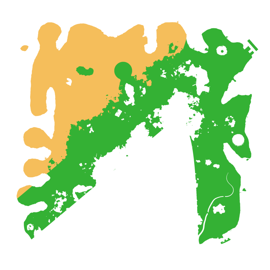 Biome Rust Map: Procedural Map, Size: 4000, Seed: 873164234