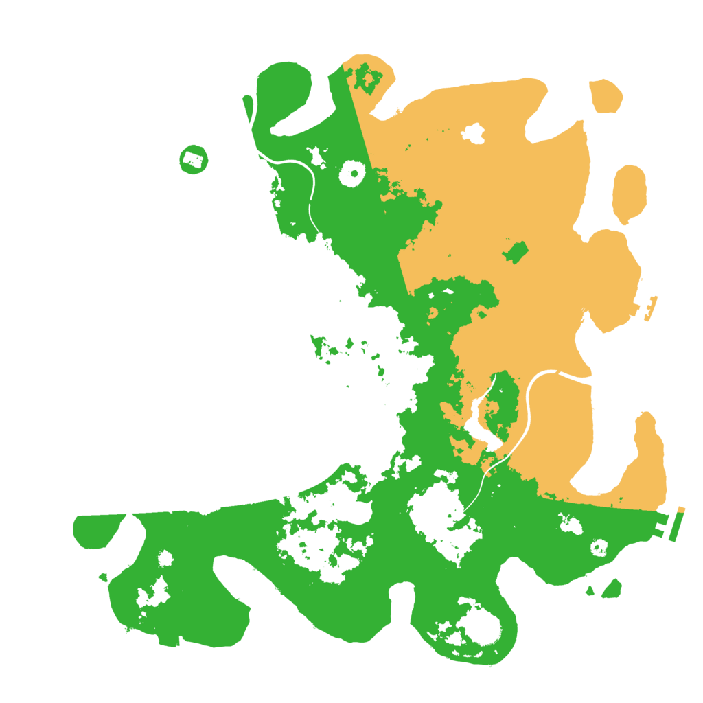 Biome Rust Map: Procedural Map, Size: 4000, Seed: 1051553102