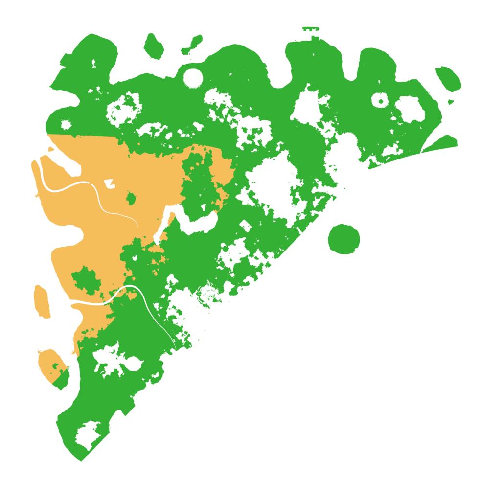 Biome Rust Map: Procedural Map, Size: 4500, Seed: 1320499630