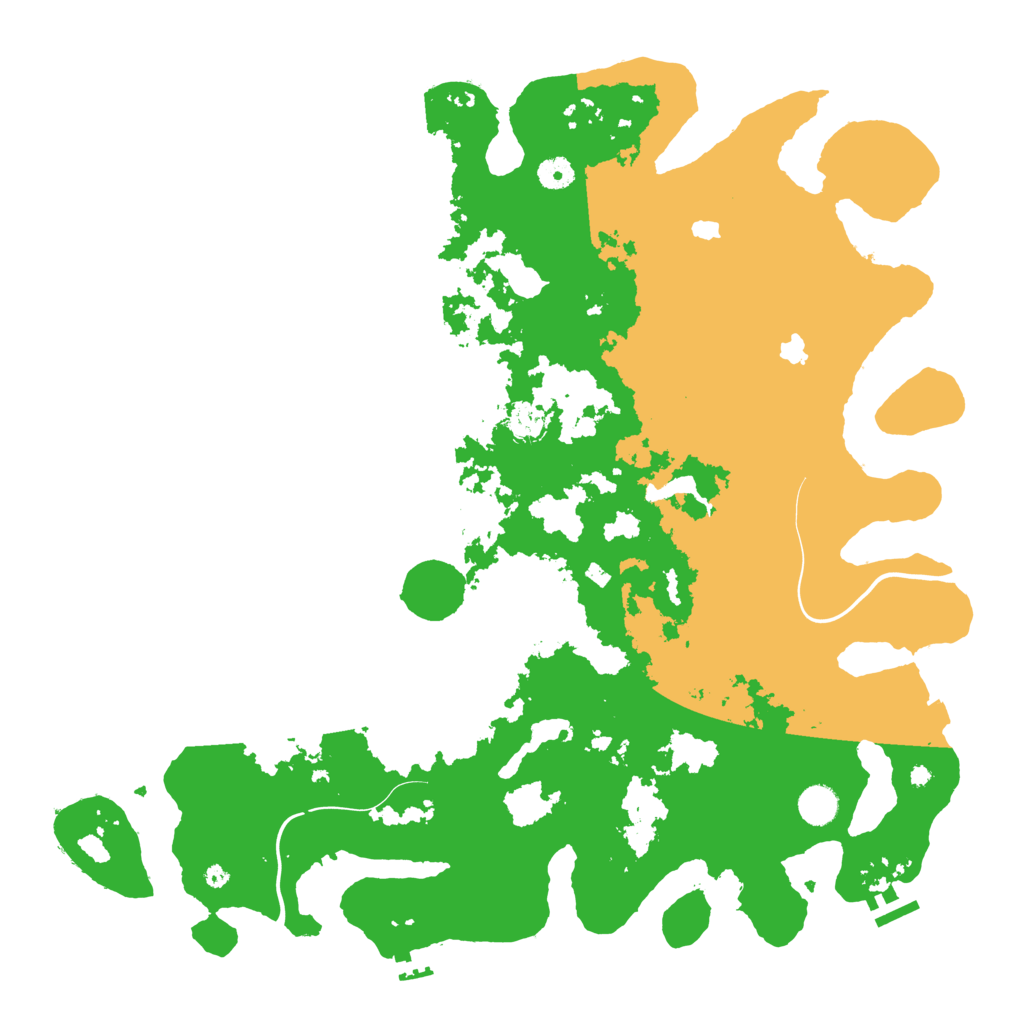 Biome Rust Map: Procedural Map, Size: 4500, Seed: 367036667