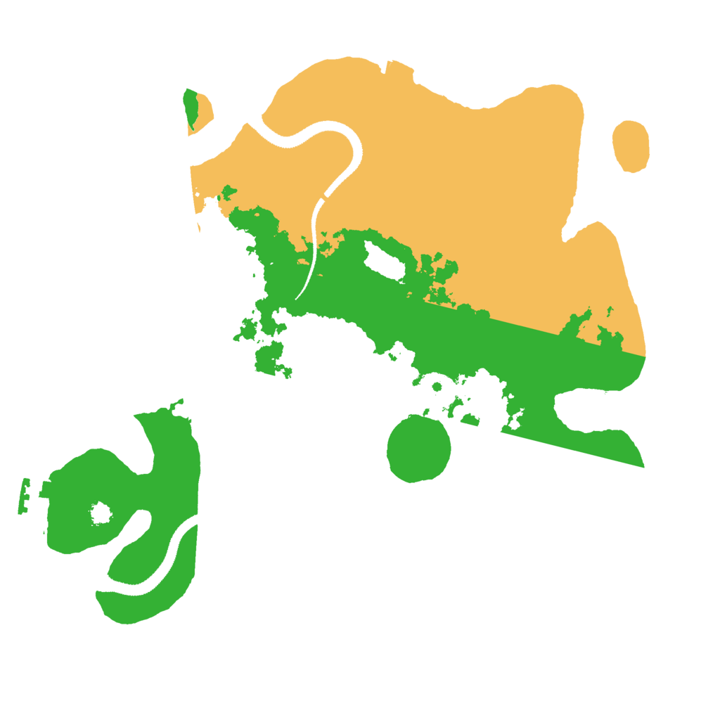 Biome Rust Map: Procedural Map, Size: 3000, Seed: 4685719