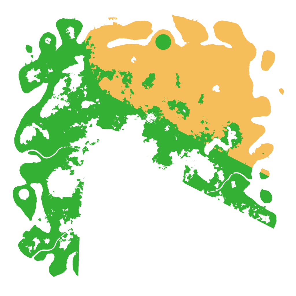 Biome Rust Map: Procedural Map, Size: 5000, Seed: 7111988
