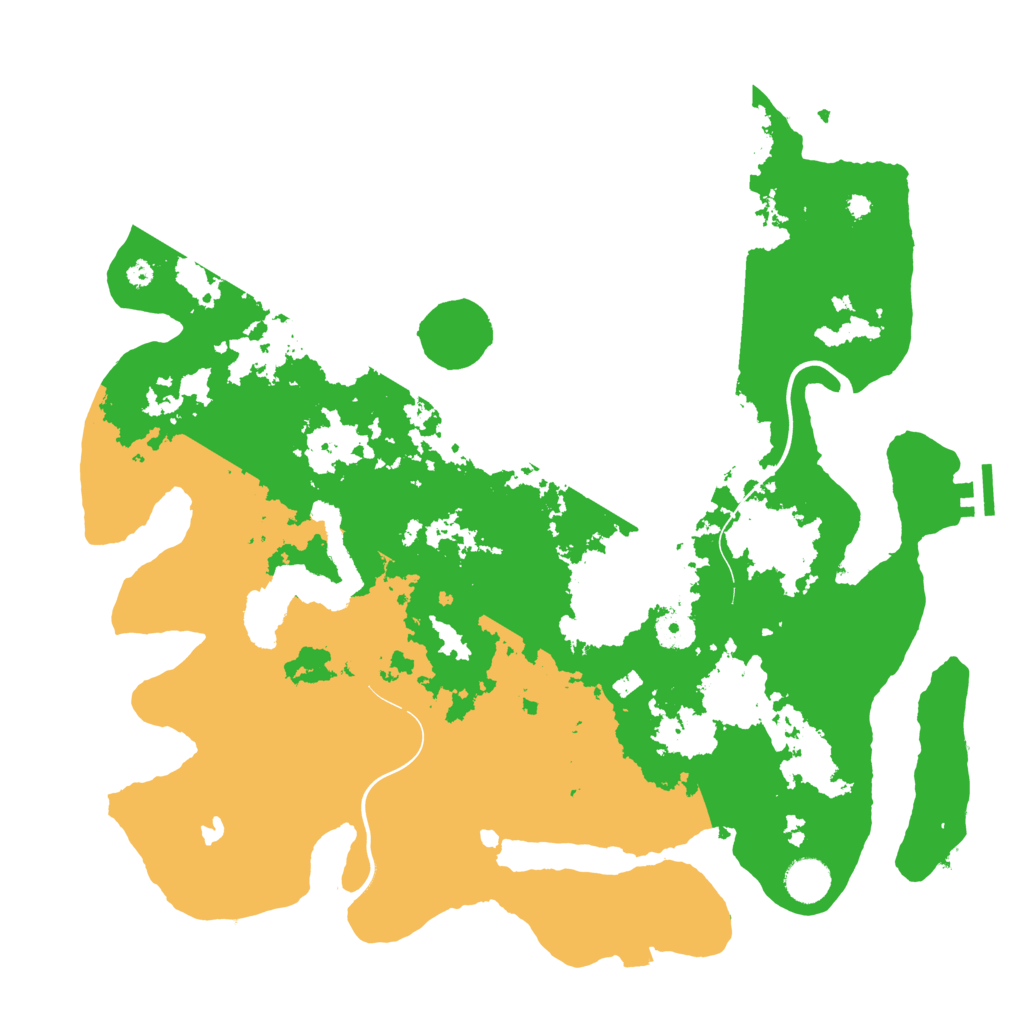Biome Rust Map: Procedural Map, Size: 4000, Seed: 2083467878