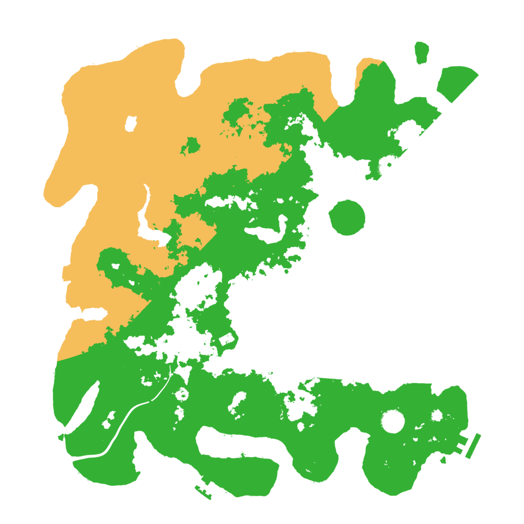 Biome Rust Map: Procedural Map, Size: 4000, Seed: 1499786237