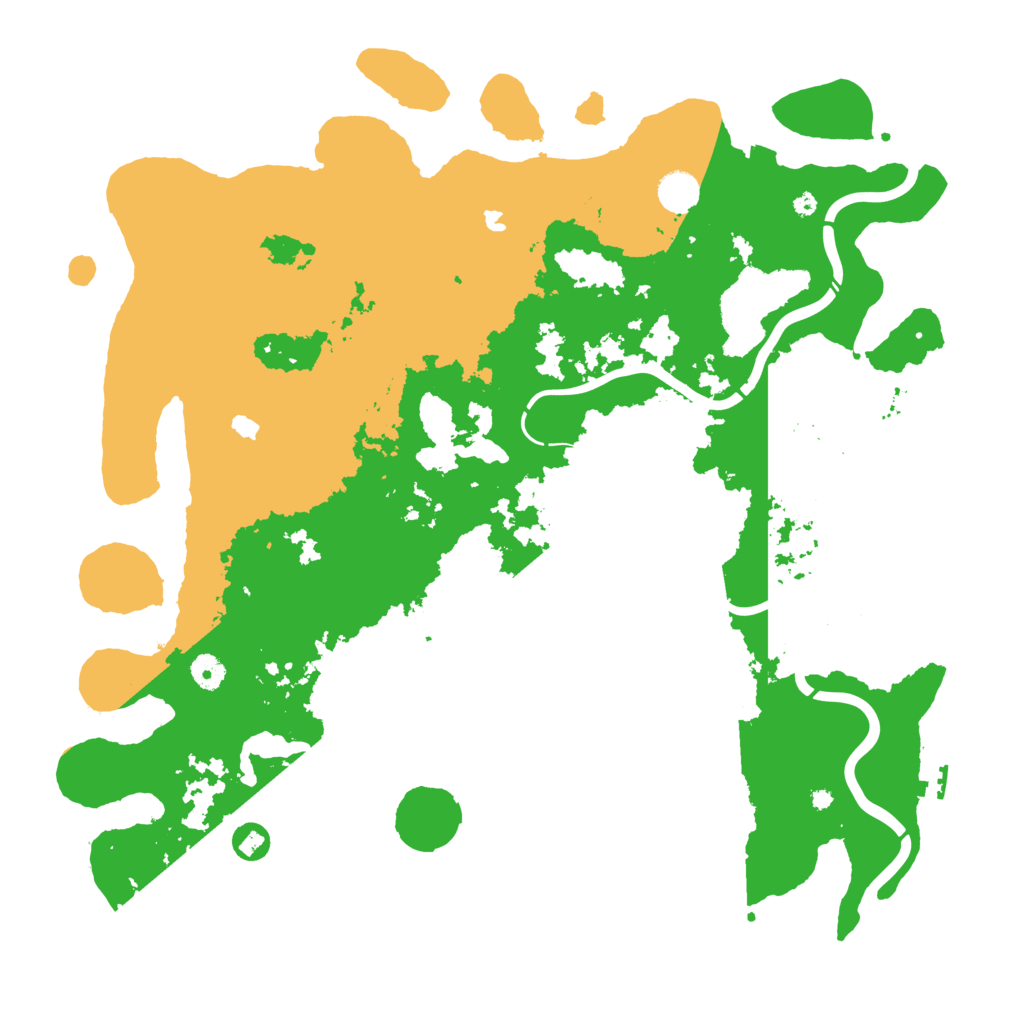 Biome Rust Map: Procedural Map, Size: 4500, Seed: 873164234