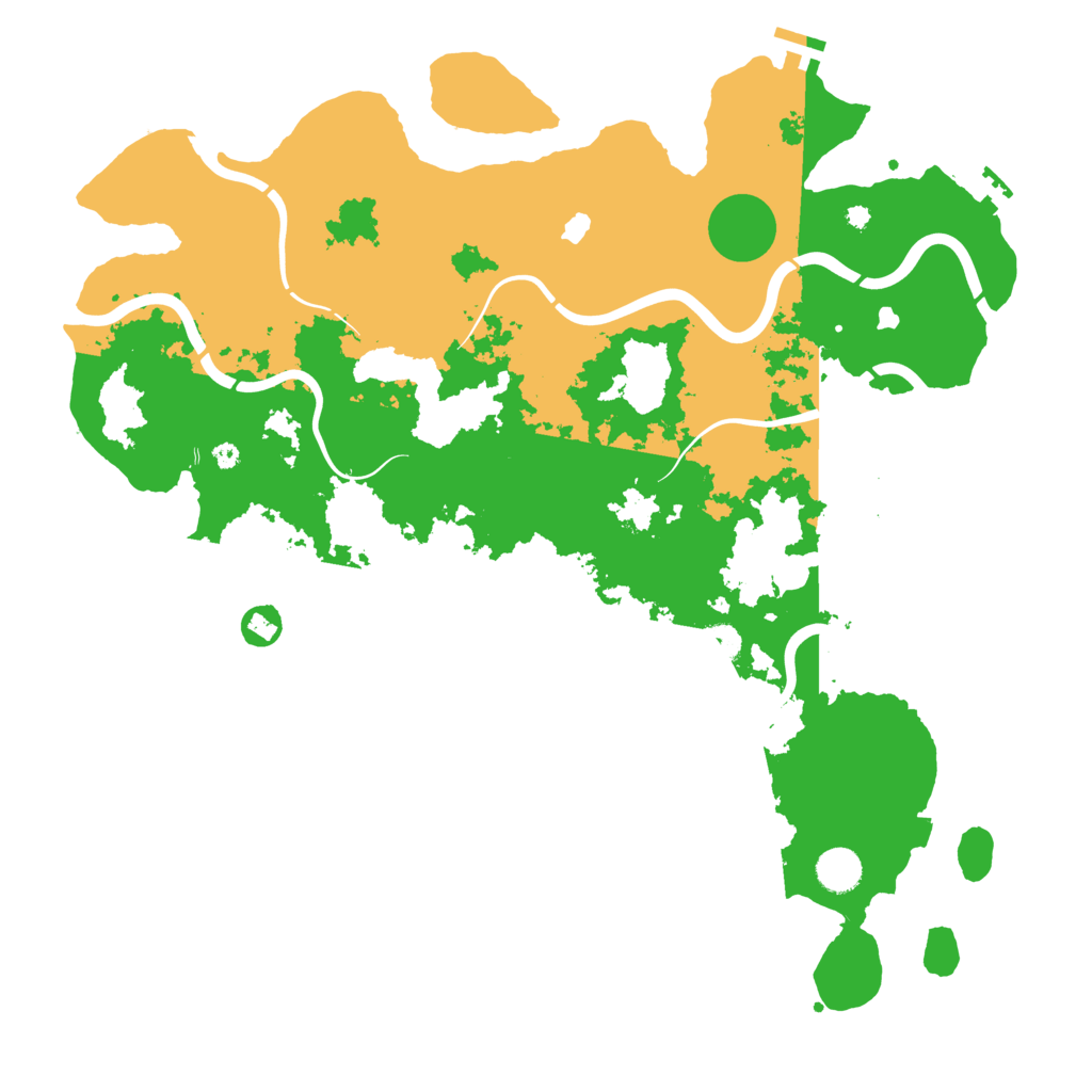 Biome Rust Map: Procedural Map, Size: 4250, Seed: 375953468