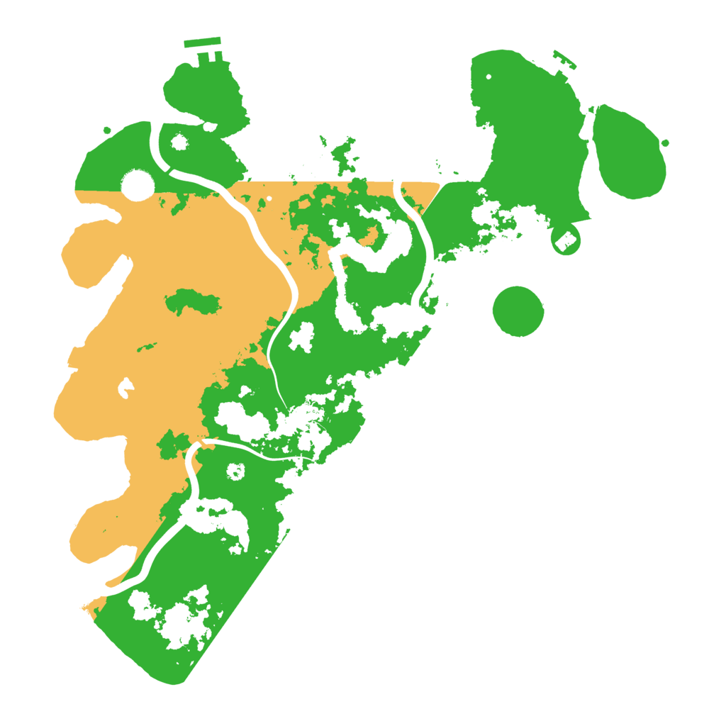 Biome Rust Map: Procedural Map, Size: 4000, Seed: 178608639