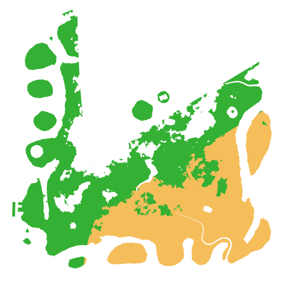 Biome Rust Map: Procedural Map, Size: 4065, Seed: 40065