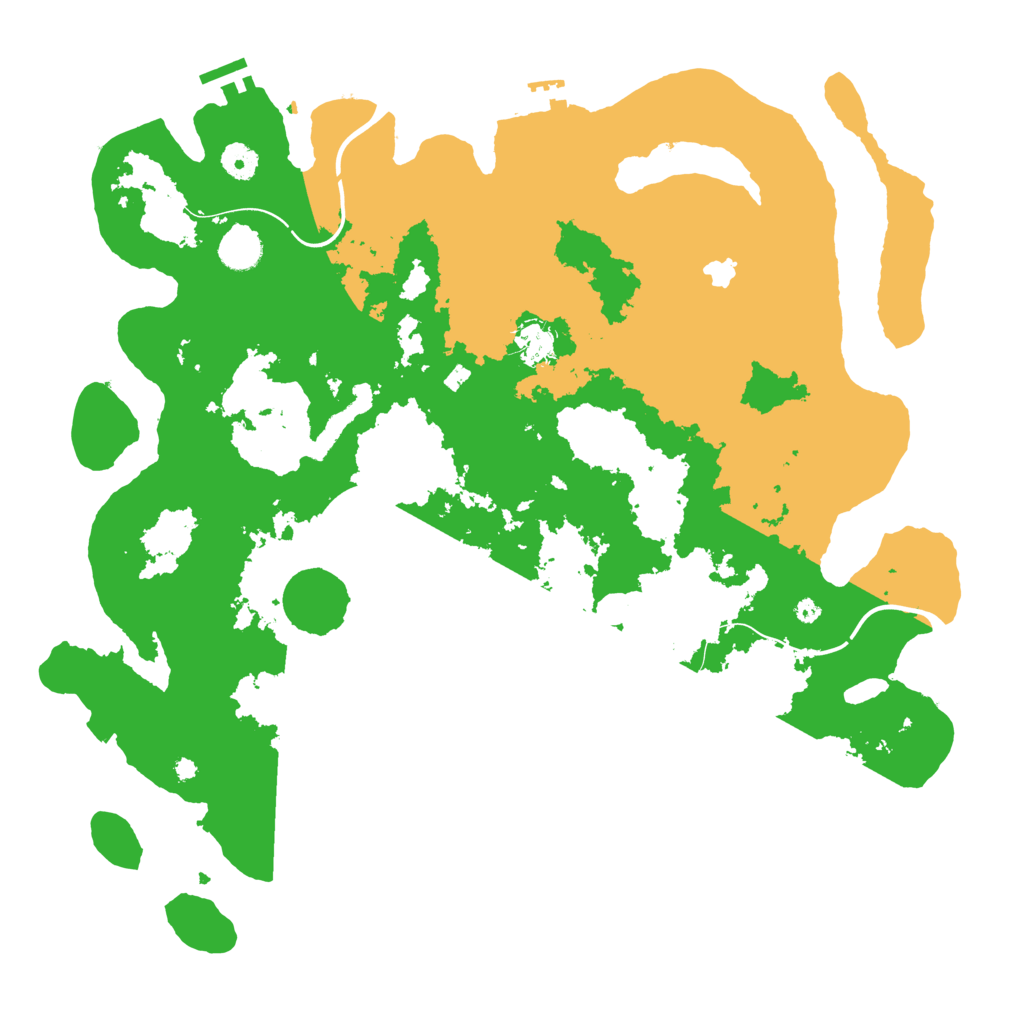 Biome Rust Map: Procedural Map, Size: 4250, Seed: 130551538