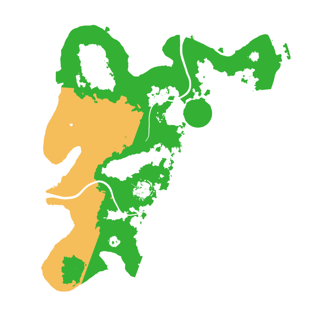 Biome Rust Map: Procedural Map, Size: 3000, Seed: 698591521