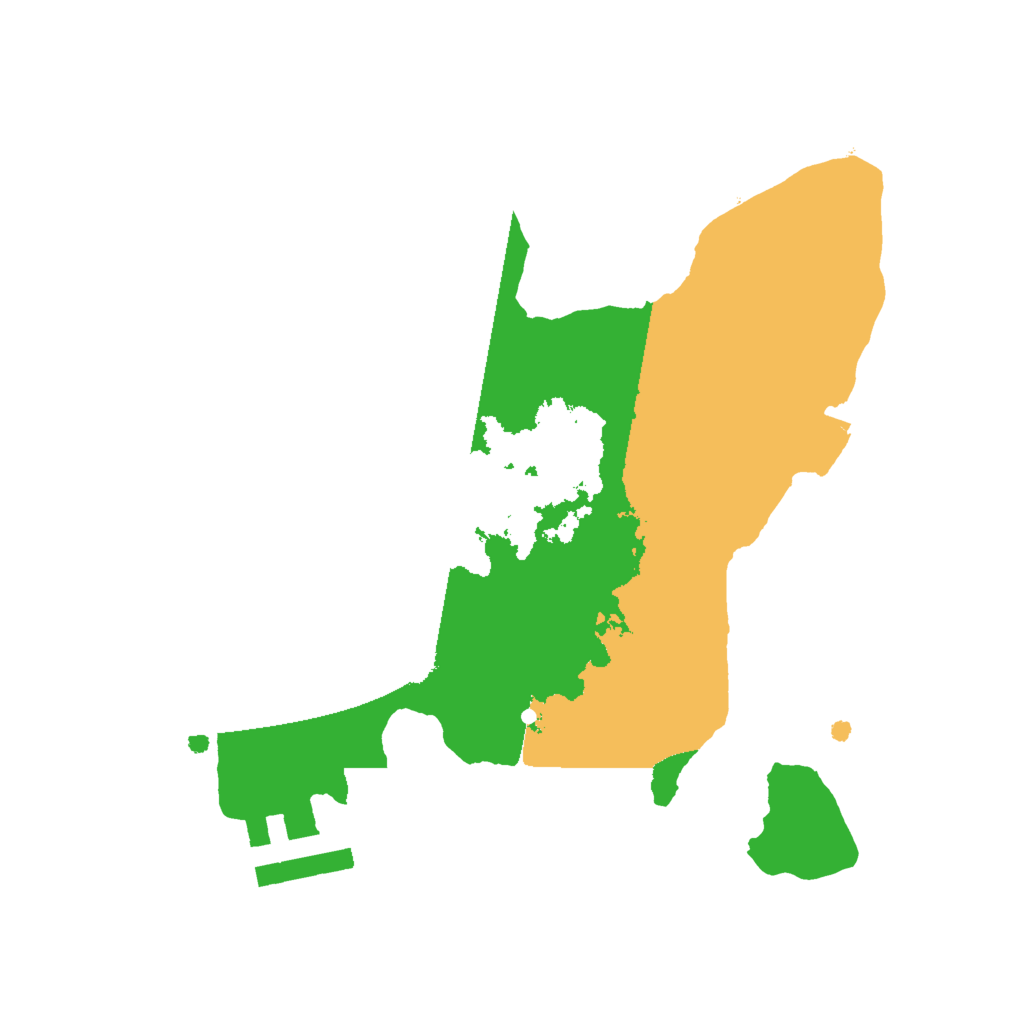 Biome Rust Map: Procedural Map, Size: 2000, Seed: 103642719