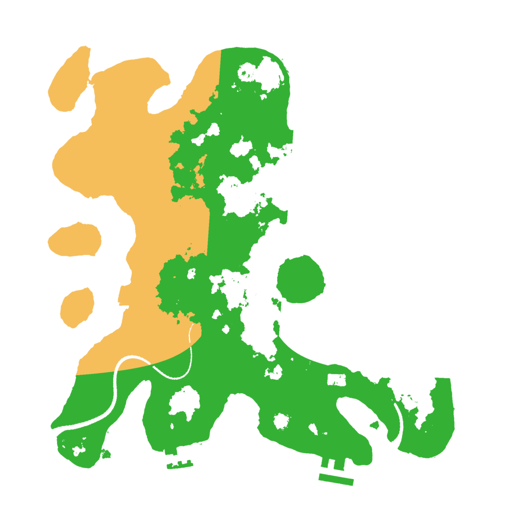 Biome Rust Map: Procedural Map, Size: 3000, Seed: 729282725