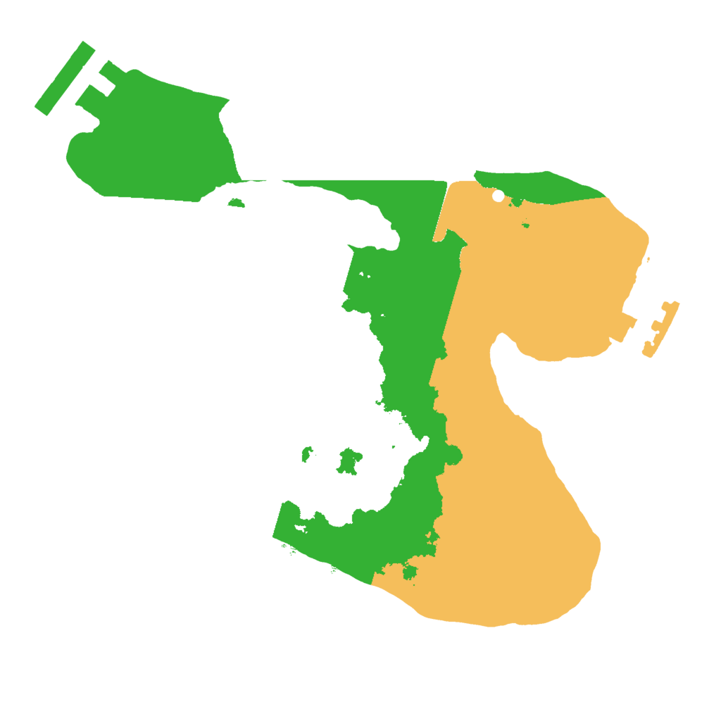 Biome Rust Map: Procedural Map, Size: 1777, Seed: 27