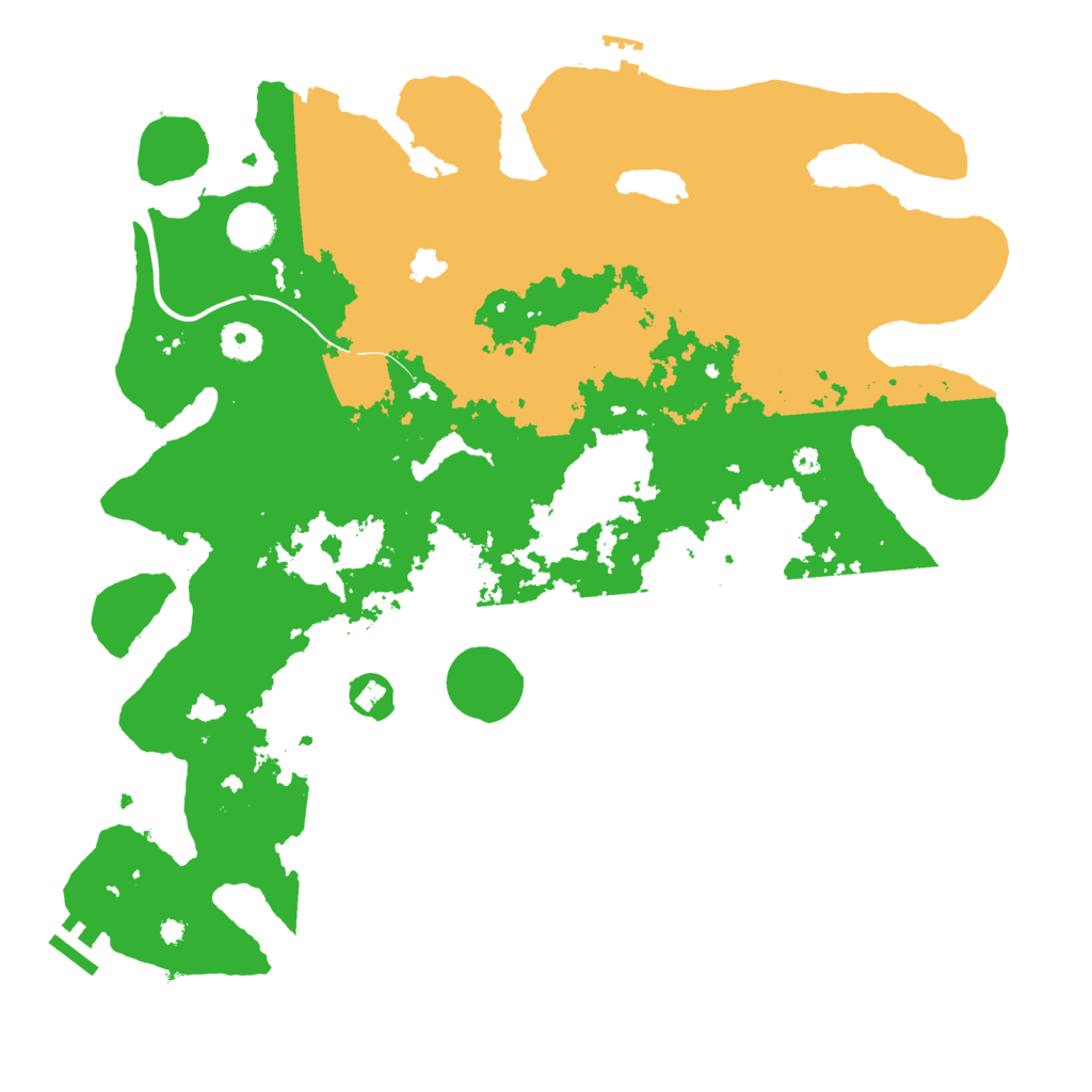 Biome Rust Map: Procedural Map, Size: 4000, Seed: 2016641152