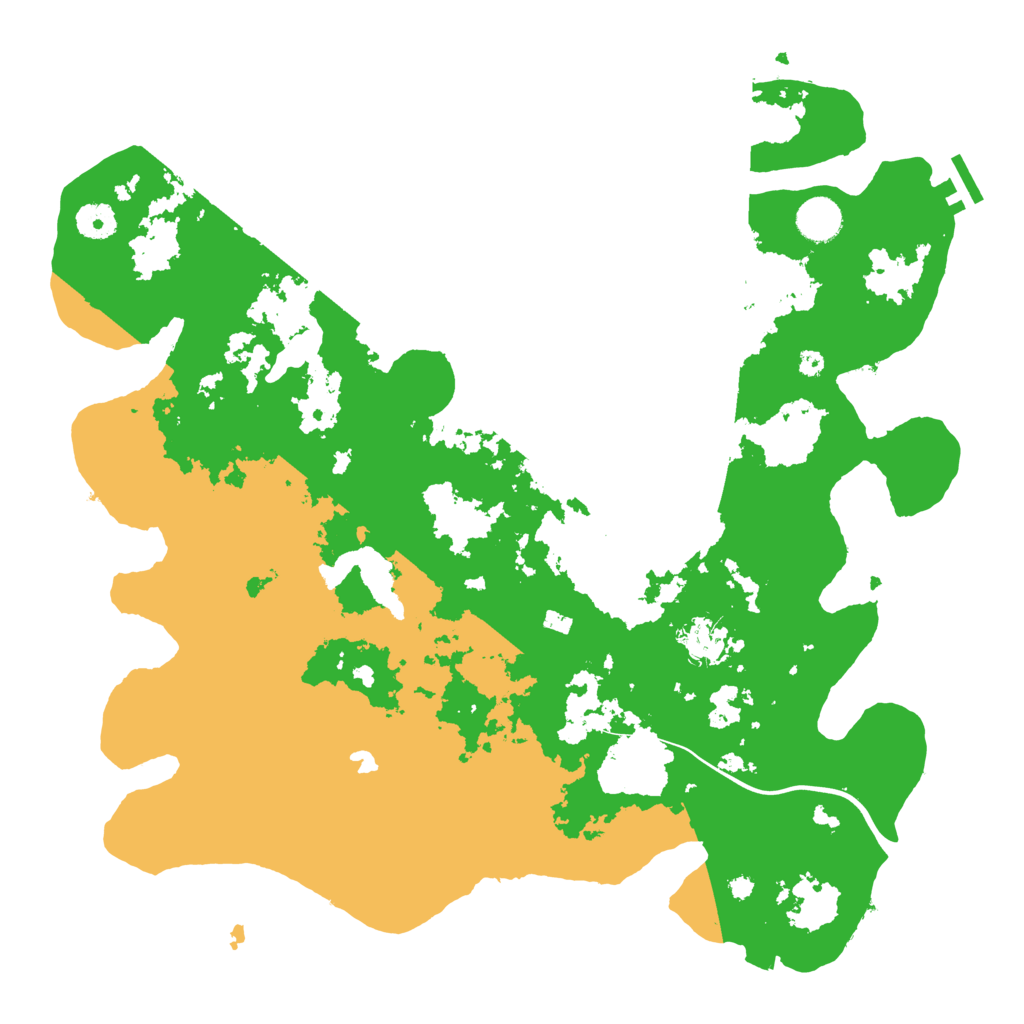 Biome Rust Map: Procedural Map, Size: 4000, Seed: 749001782