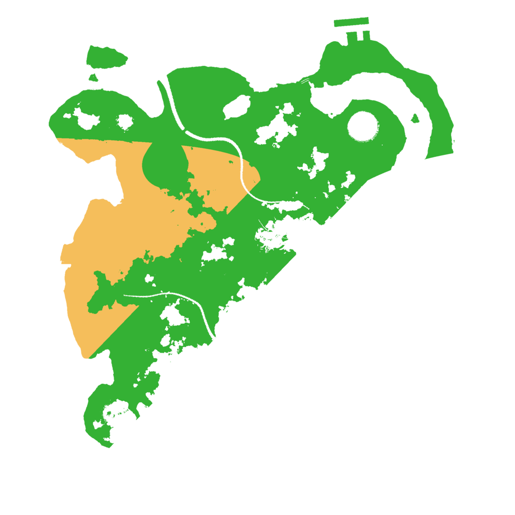 Biome Rust Map: Procedural Map, Size: 3000, Seed: 741293