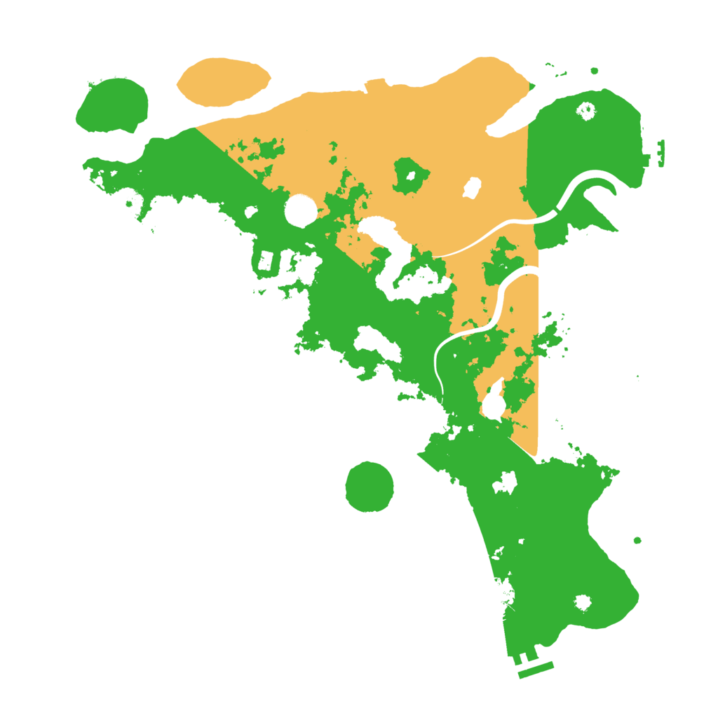 Biome Rust Map: Procedural Map, Size: 4000, Seed: 1273532841