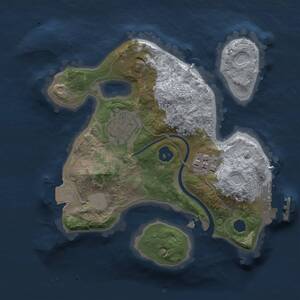 Thumbnail Rust Map: Procedural Map, Size: 2000, Seed: 903075111, 4 Monuments