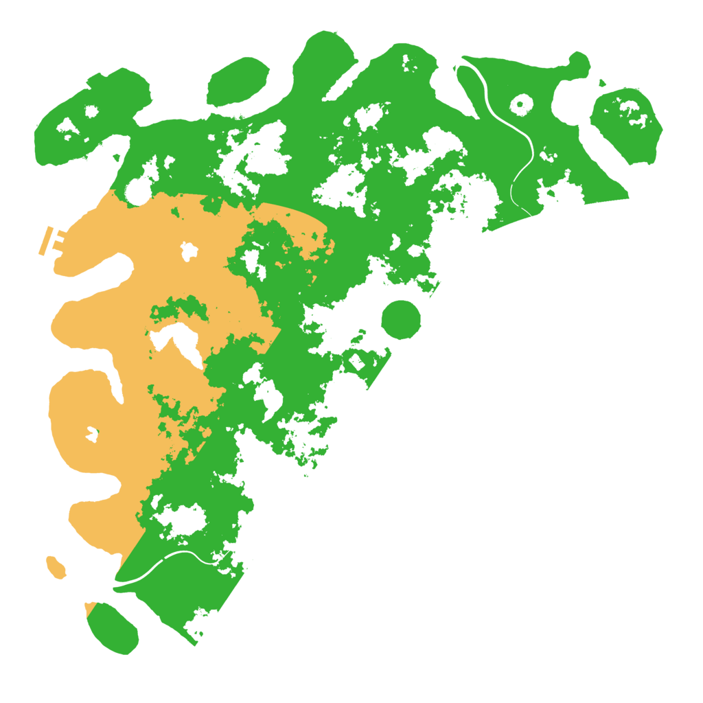 Biome Rust Map: Procedural Map, Size: 4800, Seed: 1123172728