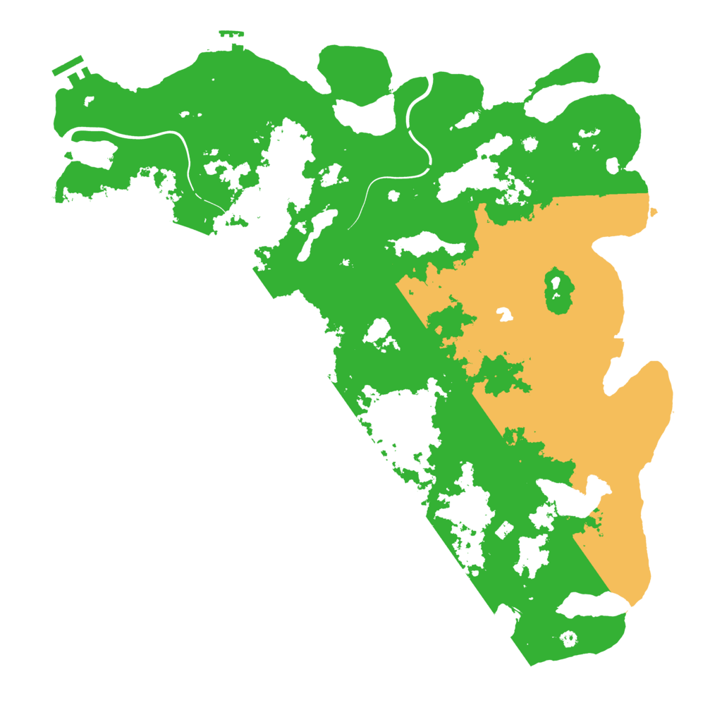 Biome Rust Map: Procedural Map, Size: 4400, Seed: 191220241