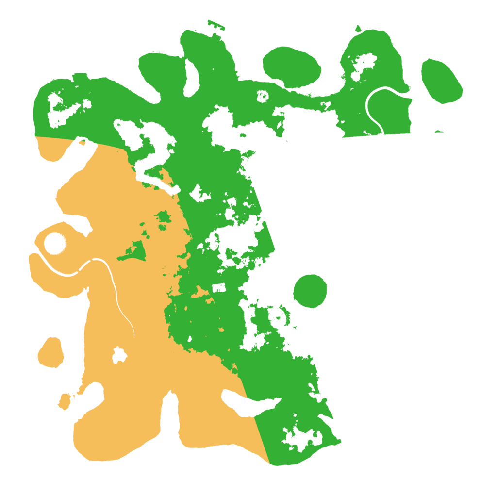 Biome Rust Map: Procedural Map, Size: 4000, Seed: 990767551