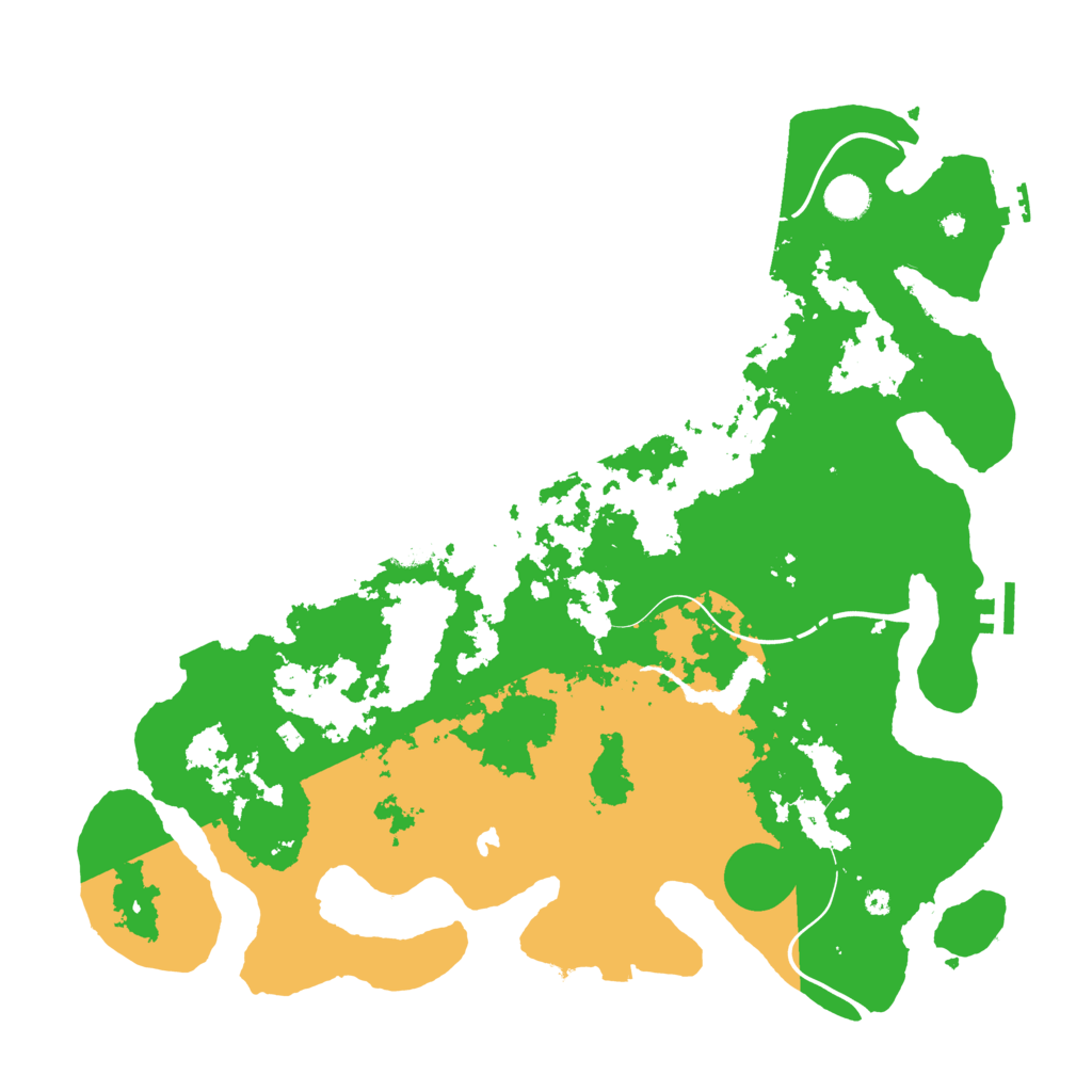 Biome Rust Map: Procedural Map, Size: 4250, Seed: 19122024