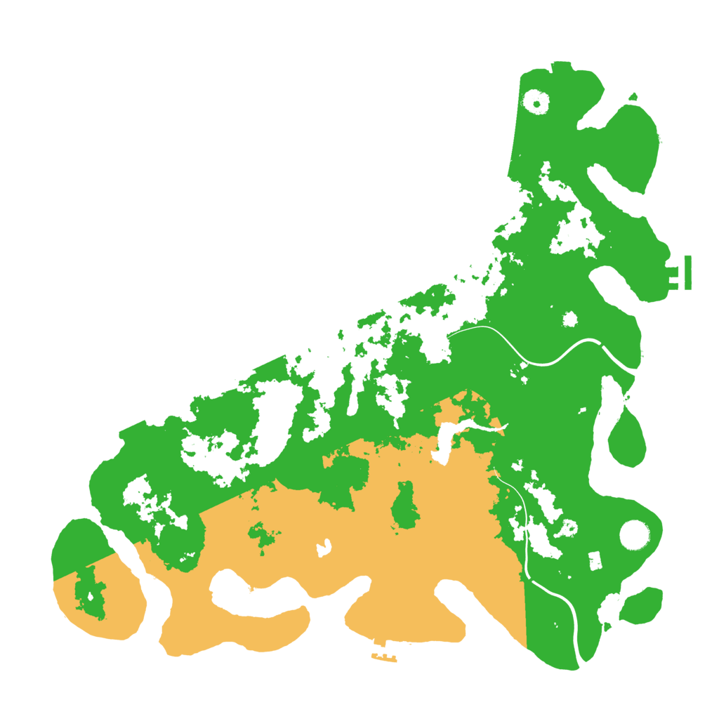 Biome Rust Map: Procedural Map, Size: 4222, Seed: 19122024