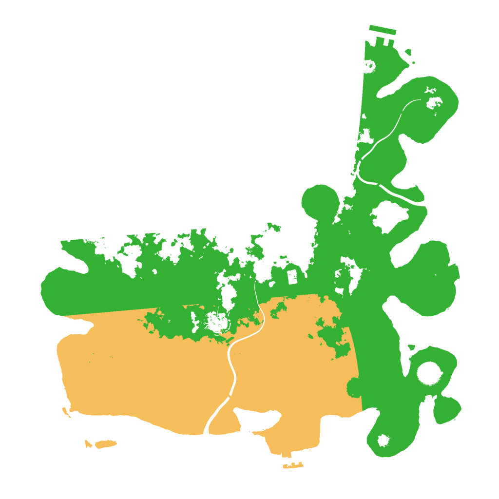 Biome Rust Map: Procedural Map, Size: 3750, Seed: 1640741966