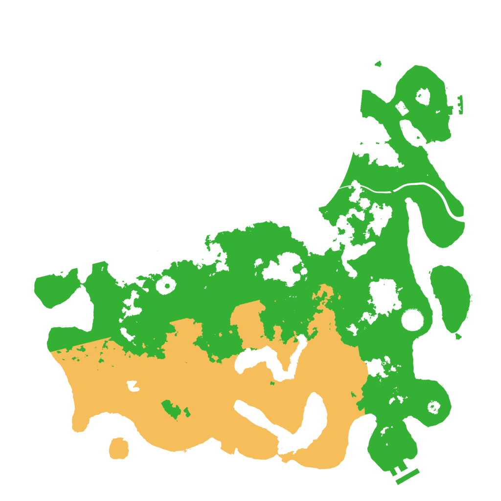 Biome Rust Map: Procedural Map, Size: 4000, Seed: 23832659