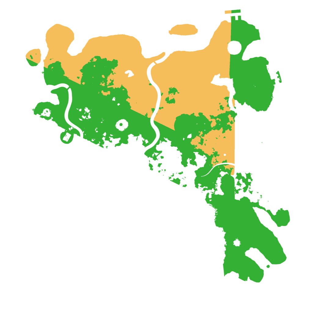Biome Rust Map: Procedural Map, Size: 4000, Seed: 850528228
