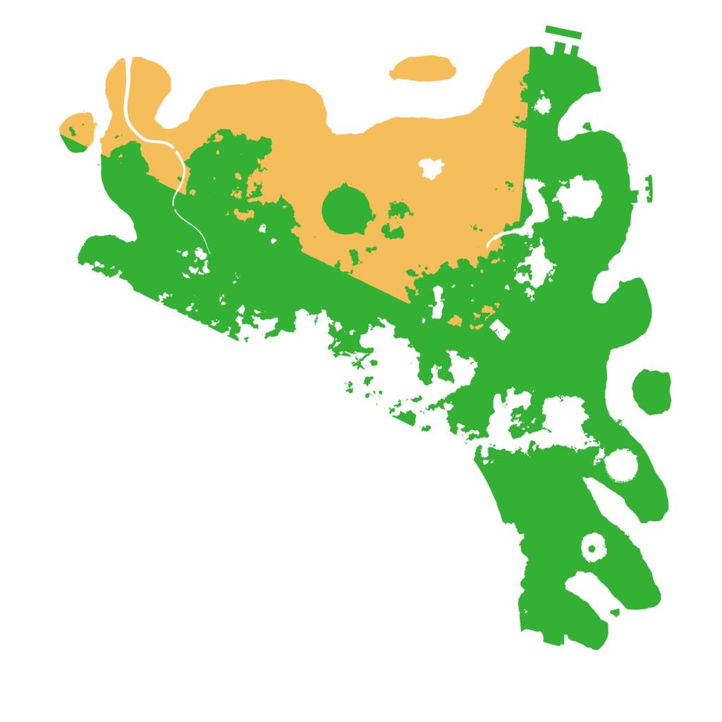 Biome Rust Map: Procedural Map, Size: 4000, Seed: 850528228