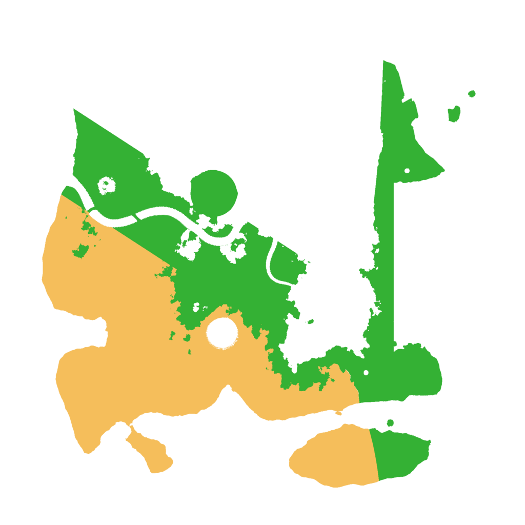 Biome Rust Map: Procedural Map, Size: 3000, Seed: 1935887558