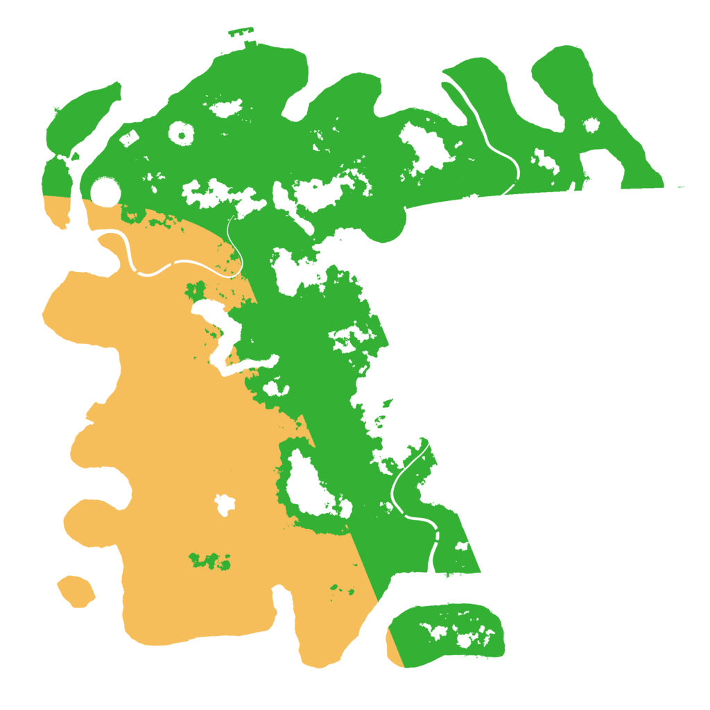 Biome Rust Map: Procedural Map, Size: 4250, Seed: 200088925