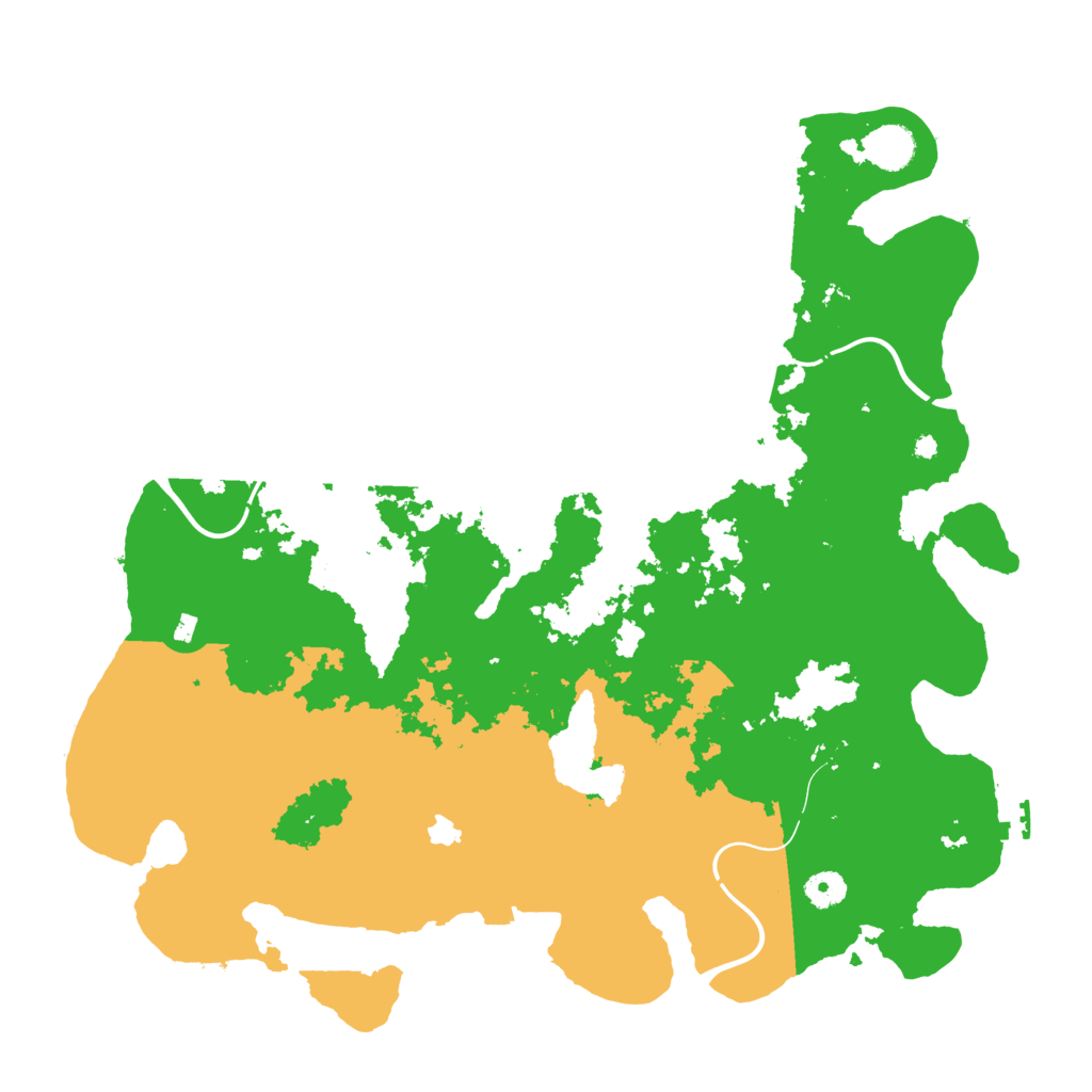 Biome Rust Map: Procedural Map, Size: 4250, Seed: 1982595254