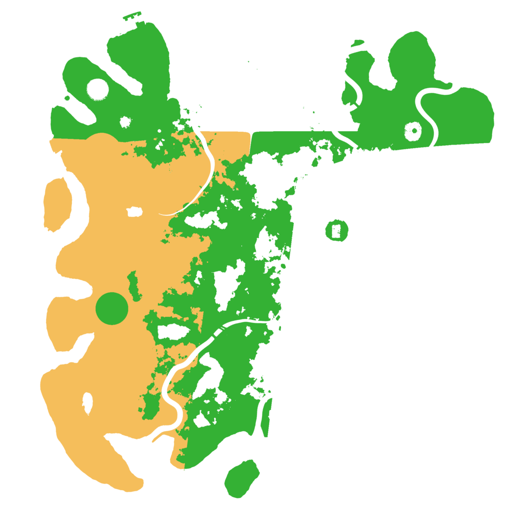 Biome Rust Map: Procedural Map, Size: 4250, Seed: 403958