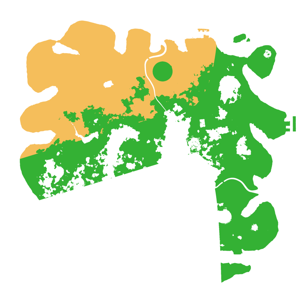 Biome Rust Map: Procedural Map, Size: 4000, Seed: 1565604916