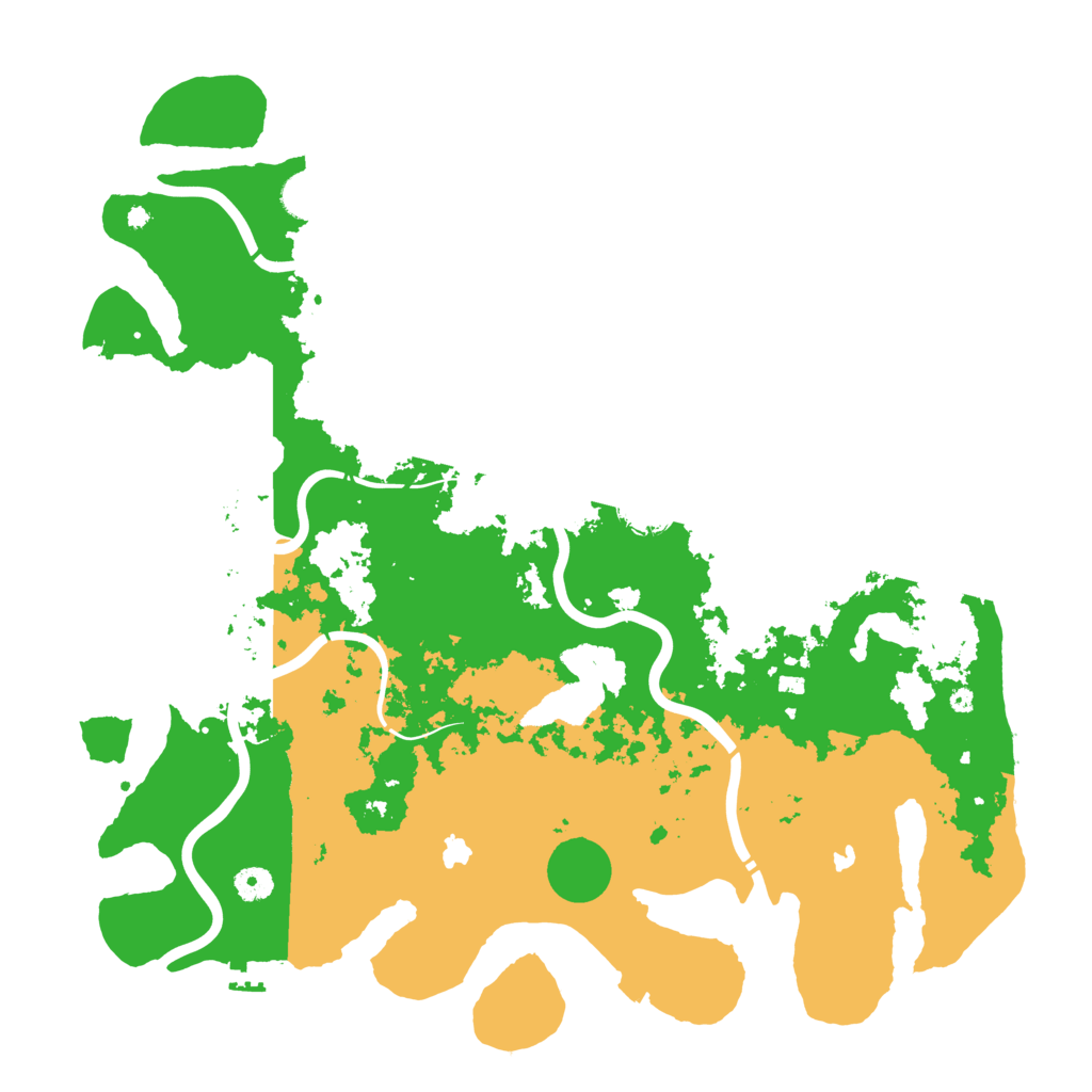 Biome Rust Map: Procedural Map, Size: 4500, Seed: 606490929