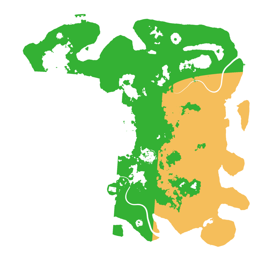 Biome Rust Map: Procedural Map, Size: 3750, Seed: 397367305